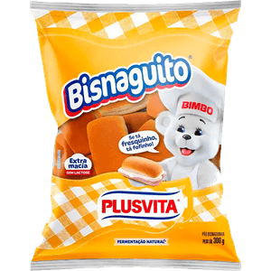 PAO PLUS VITA BISNAGUITO 300G